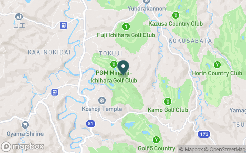 ＰＧＭ南市原ゴルフクラブ【ＰＧＭ】の地図