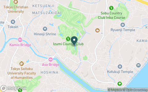 泉カントリー倶楽部の地図