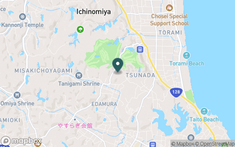 一の宮カントリー倶楽部の地図