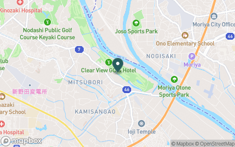 クリアビューゴルフクラブ＆ホテル【ＰＧＭ】の地図