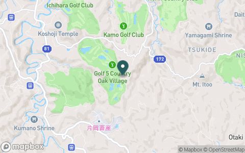 ゴルフ５カントリーオークビレッヂの地図