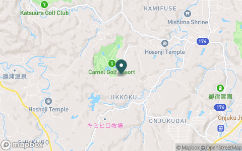 キャメルゴルフ＆ホテルリゾートの地図