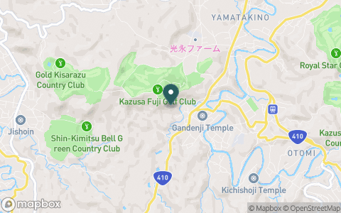 上総富士ゴルフクラブの地図