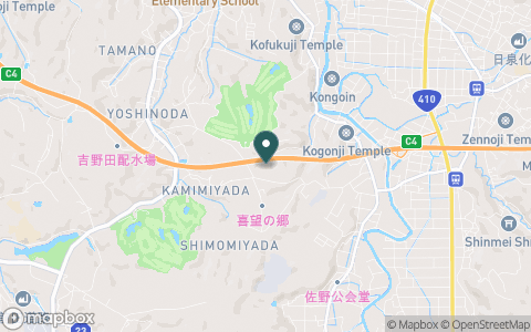 カメリアヒルズカントリークラブの地図