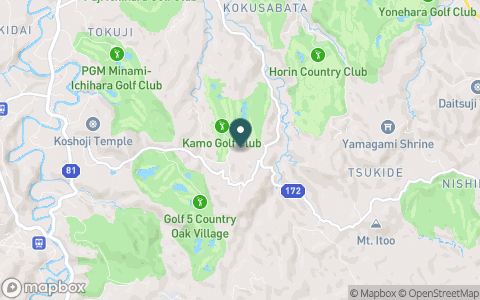 加茂ゴルフ倶楽部（千葉県）の地図