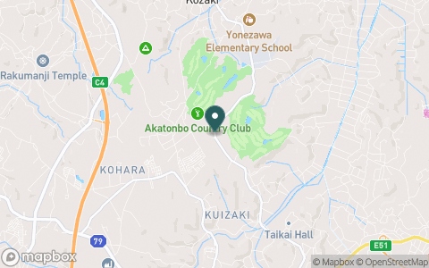 赤とんぼカントリークラブ（旧：神崎カントリー倶楽部）の地図