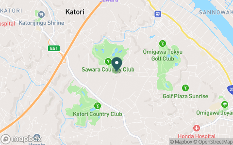 佐原カントリークラブ【アコーディア・ゴルフ】の地図