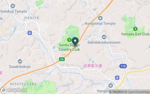 山武グリーンカントリー倶楽部の地図