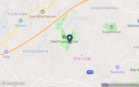 大栄カントリー倶楽部の地図