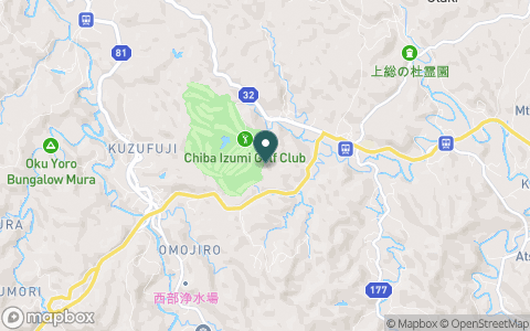 千葉夷隅ゴルフクラブの地図