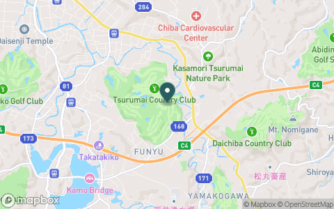 鶴舞カントリー倶楽部の地図