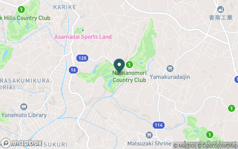 成田東カントリークラブ【アコーディア・ゴルフ】の地図