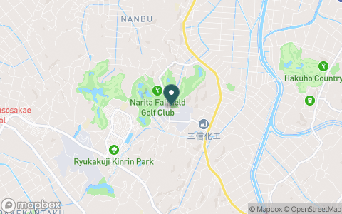 成田フェアフィールドゴルフクラブの地図