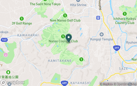 南総カントリークラブの地図