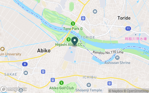 東我孫子カントリークラブの地図