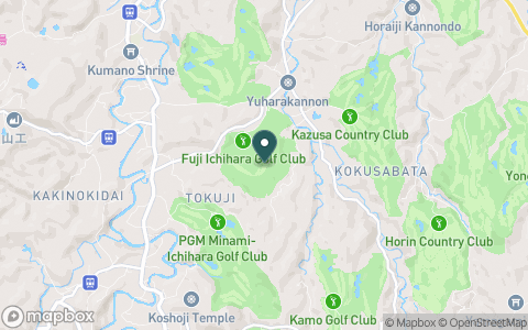 富士市原ゴルフクラブ【アコーディア・ゴルフ】の地図
