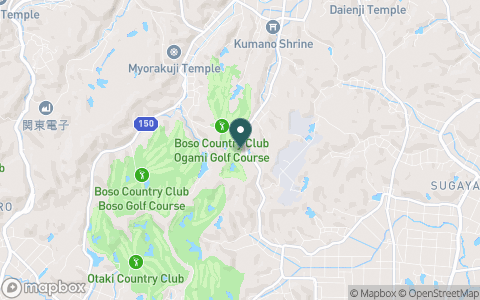 房総カントリークラブ　大上ゴルフ場 （１８Ｈ）の地図