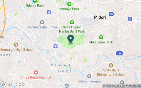 本千葉カントリークラブの地図