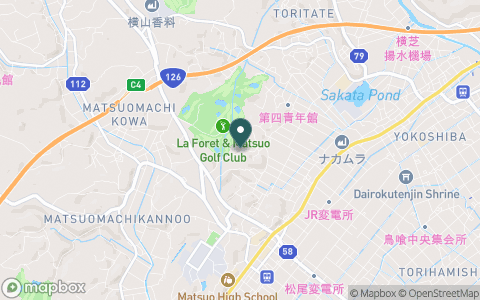 千葉松尾ゴルフクラブ（旧：ラフォーレ＆松尾ゴルフ倶楽部）の地図