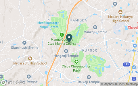 真名カントリークラブゲーリー・プレーヤーコースの地図