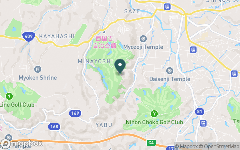 ロッテ皆吉台カントリー倶楽部の地図