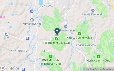 森永高滝カントリー倶楽部の地図