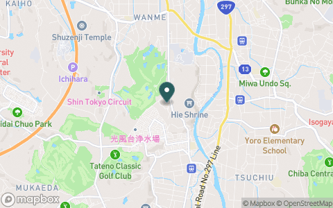 ムーンレイクゴルフクラブ　市原コース【ＰＧＭ】の地図