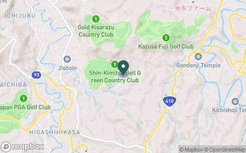 新君津ベルグリーンカントリー倶楽部の地図