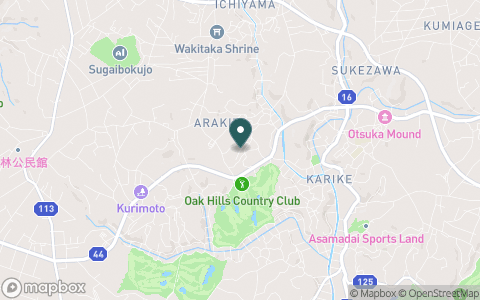 成田の森カントリークラブ【ＰＧＭ】の地図