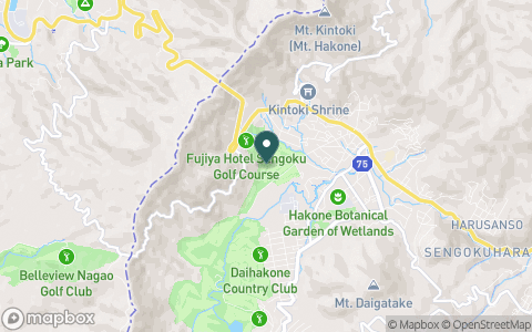 富士屋ホテル仙石ゴルフコースの地図