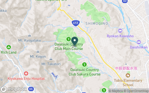 大厚木カントリークラブ本コース【アコーディア・ゴルフ】の地図