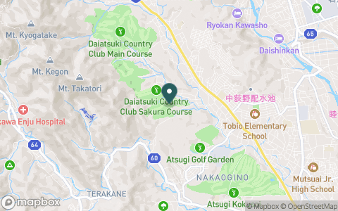 大厚木カントリークラブ桜コース【アコーディア・ゴルフ】の地図