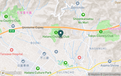 秦野カントリークラブ【ＰＧＭ】の地図