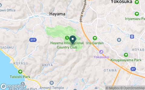 葉山国際カンツリー倶楽部の地図