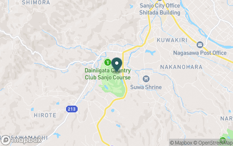 大新潟カントリークラブ 三条コース【アコーディア・ゴルフ】の地図