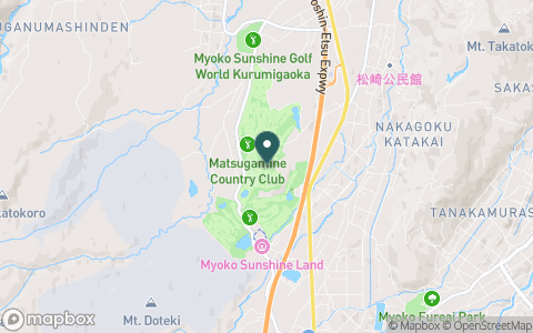 松ヶ峯カントリー倶楽部の地図