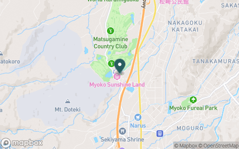 妙高サンシャインゴルフ倶楽部の地図