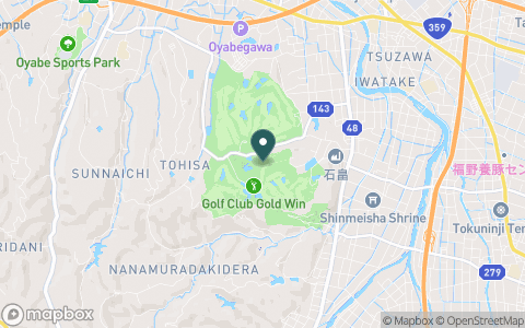 千羽平ゴルフクラブの地図