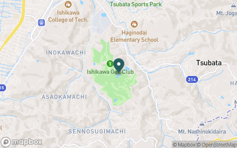 石川ゴルフ倶楽部【アコーディア・ゴルフ】の地図