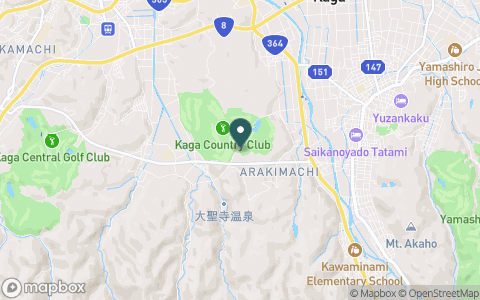 加賀カントリークラブの地図