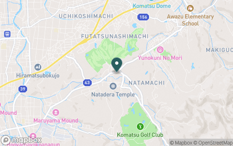 那谷寺カントリー倶楽部の地図