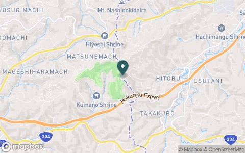金沢東ゴルフクラブの地図