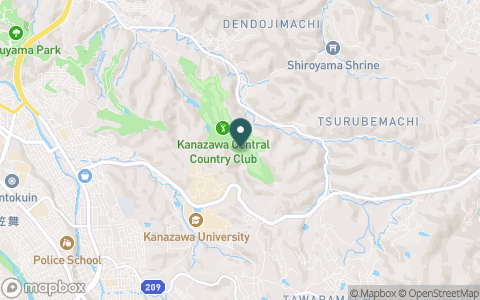 金沢セントラルカントリー倶楽部【アコーディア・ゴルフ】の地図