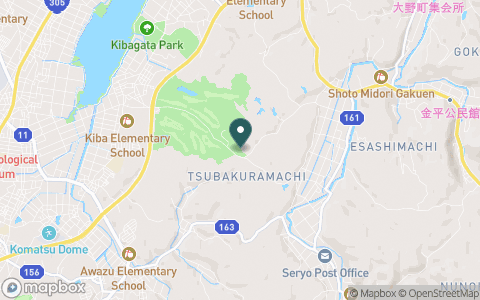 小松カントリークラブの地図