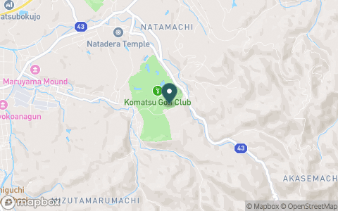 小松ゴルフ倶楽部の地図