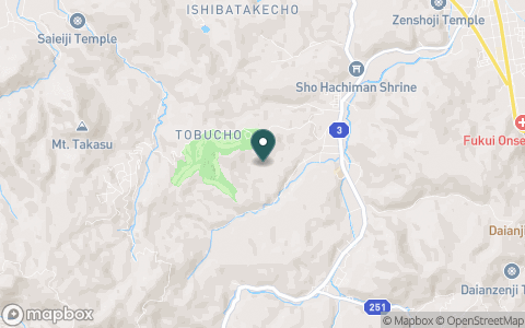 フォーレスト福井ゴルフクラブの地図