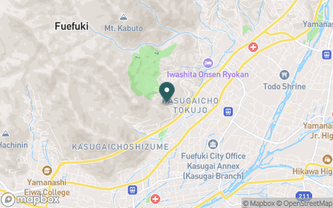 春日居ゴルフ倶楽部の地図