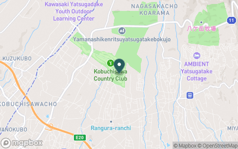 小淵沢カントリークラブの地図