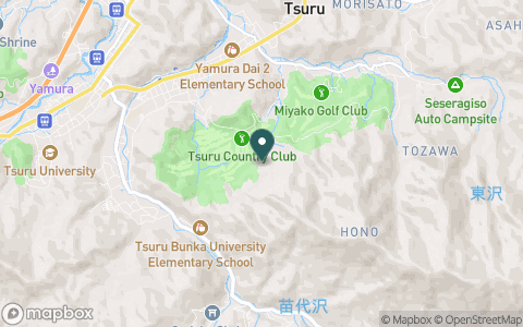 都留カントリー倶楽部の地図