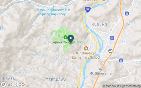 富士川カントリークラブの地図
